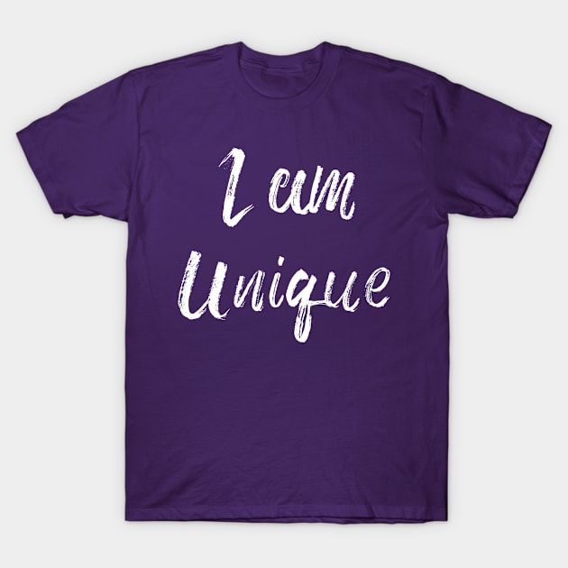 I am unique T-Shirt by variantees